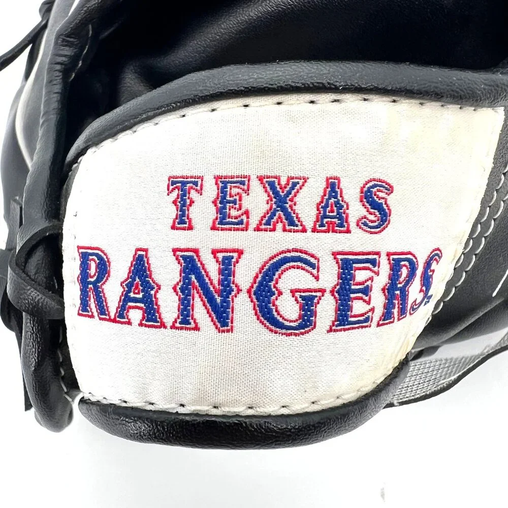 Texas Rangers Baseball Glove Rusty Greer Faux Leather Dr. Pepper Albertsons Logo - Picture 2 of 11